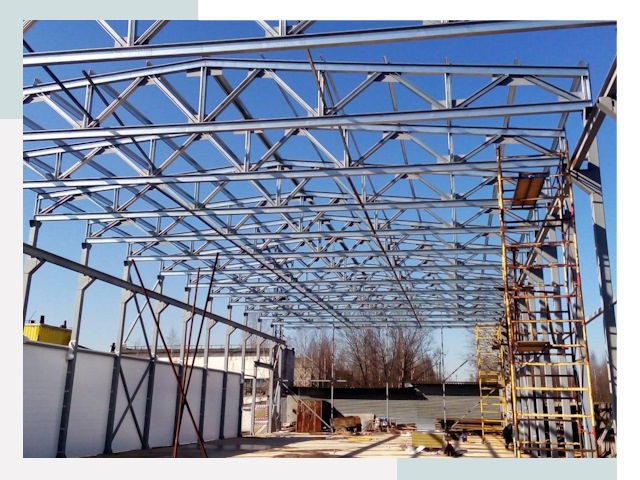 Строительство цехов в Дюртюли от 626 руб. под ключ