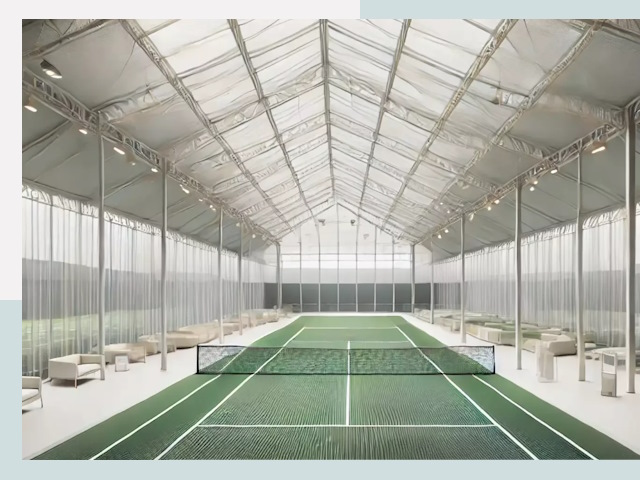 Строительство теннисных кортов в Дюртюли