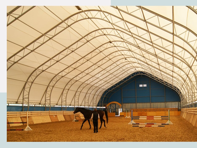 Строительство конных манежей в Дюртюли