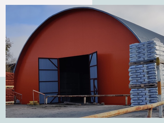 Полукруглые ангары по цене от 626 руб. в Дюртюли