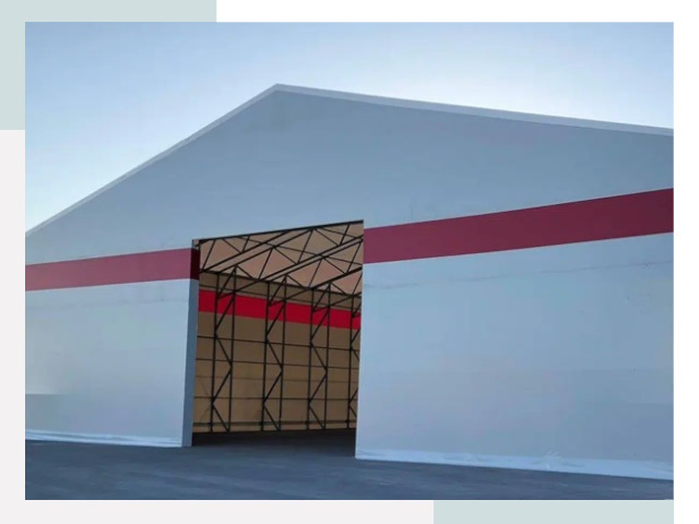 Быстровозводимые ангары в Дюртюли