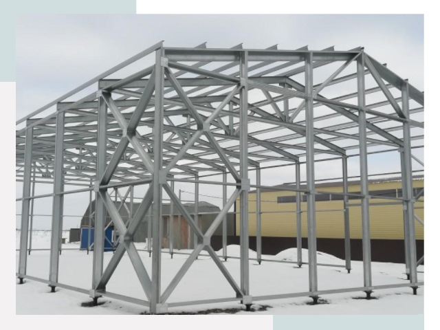 Каркасные ангары в Дюртюли