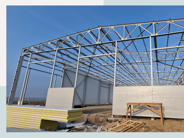 Утепленные ангары в Дюртюли от 626 руб. за м²