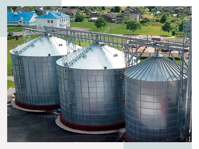 Металлические силосы в Дюртюли