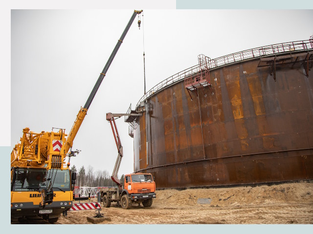 Монтаж резервуаров в Дюртюли от 626 руб. за м³