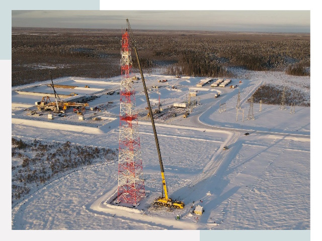 Мачты связи в Дюртюли