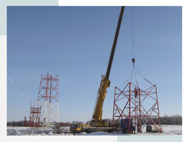 Монтаж вышек связи в Дюртюли