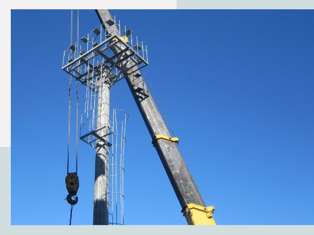 Монтаж осветительных мачт в Дюртюли от 626 руб.