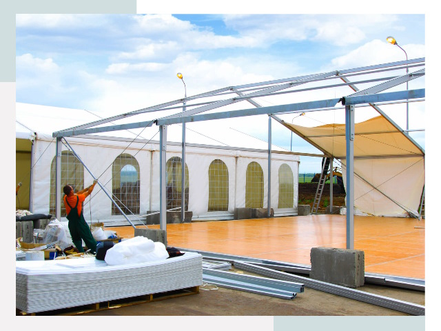 Быстро сборные шатры в Дюртюли