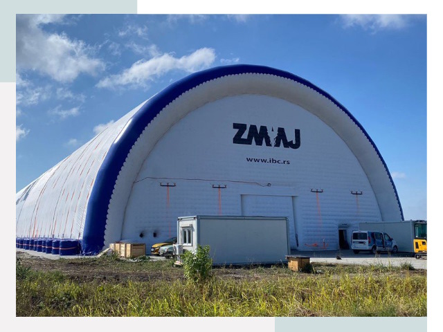 Брендирование ангаров в Дюртюли