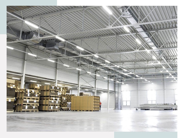 Освещение ангаров в Дюртюли