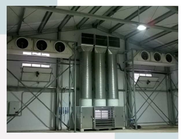 Инженерные системы для ангаров в Дюртюли