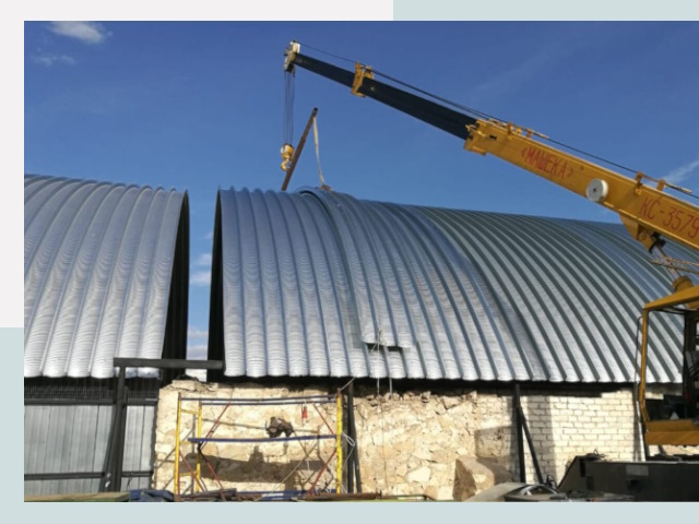 Реконструкция ангаров в Дюртюли от 626 руб.