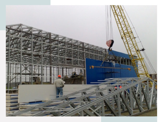 Монтаж ангаров в Дюртюли